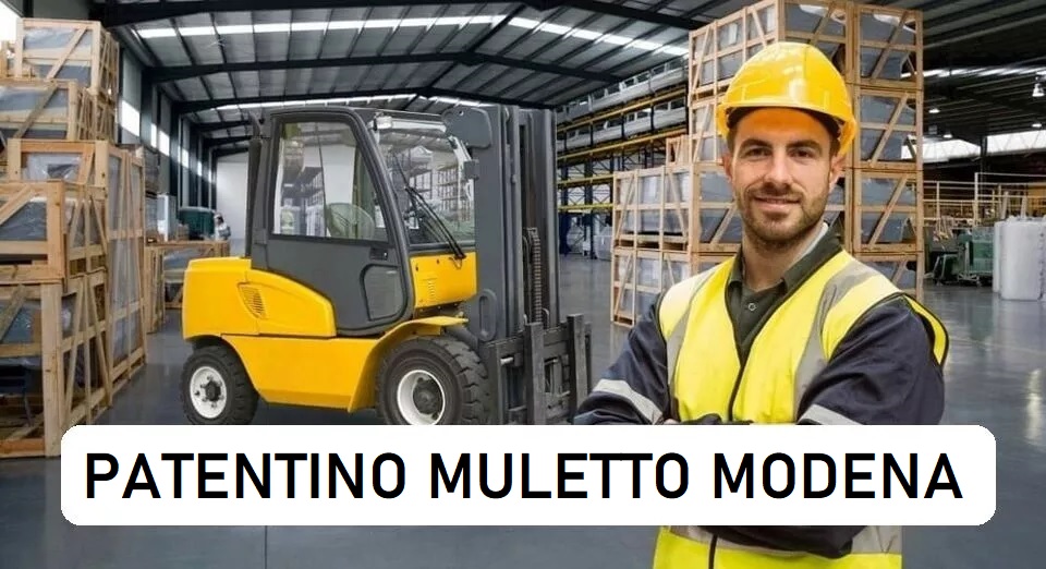 Corso Patentino Muletto Modena